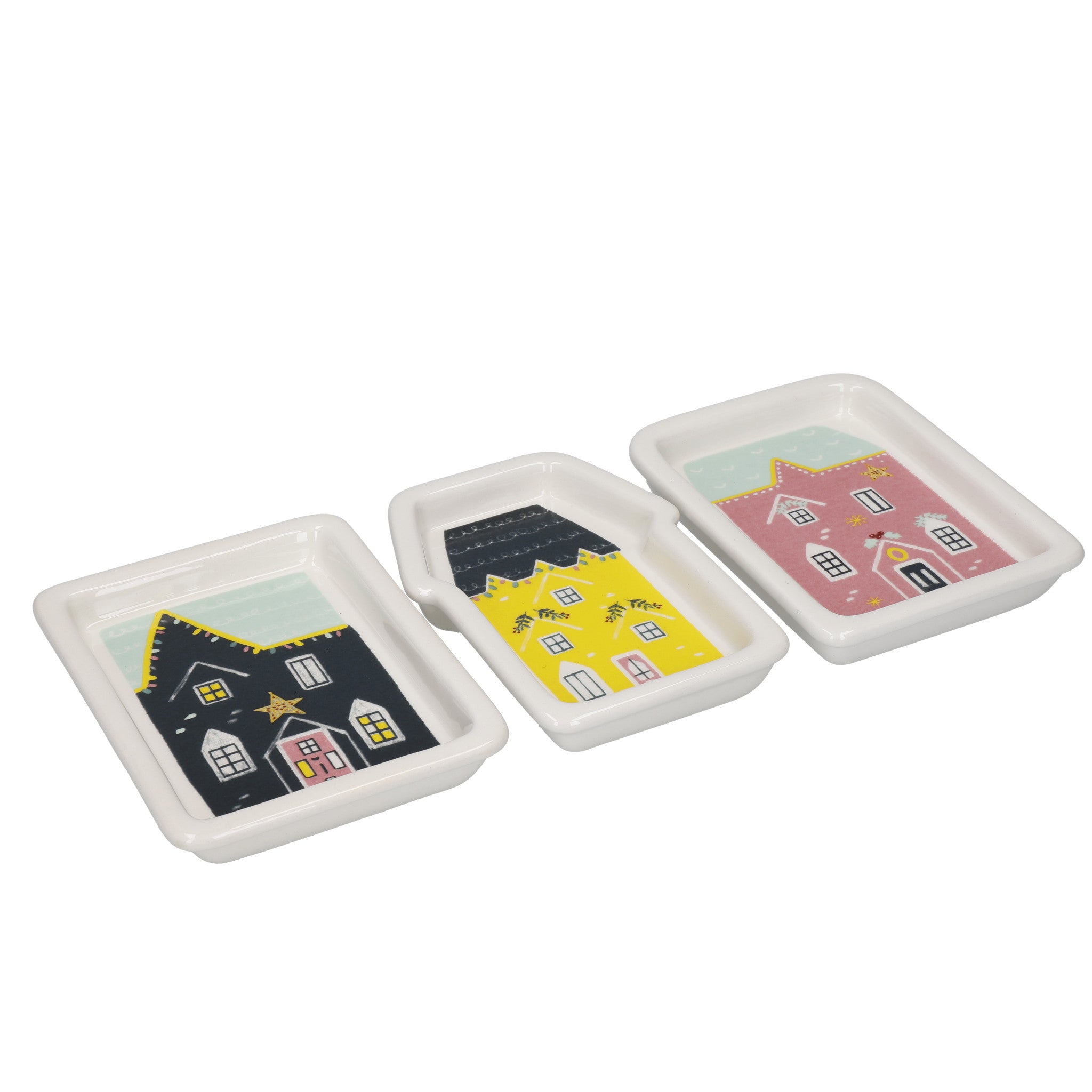 KitchenCraft The Nutcracker Collection Decorative Plates Set of 3