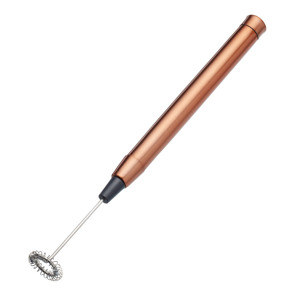 La Cafetière Battery Operated Handheld Milk Frother - Copper Effect