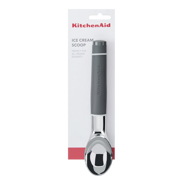 KitchenAid Soft Grip Ice Cream Scoop - Charcoal Grey image 4