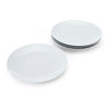 Mikasa Chalk Porcelain Dinner Plates, Set of 4, 27cm, White image 2