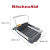 KitchenAid Expandable Dish-Drying Rack with Glassware Attachment image 12
