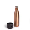 S'well 2pc Travel Bottle Set with Stainless Steel Water Bottle, 750ml, Pyrite and Black Medium Bumper image 1