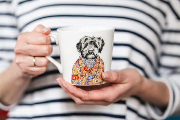 Mikasa Tipperleyhill Cockapoo Print Fine China Mug, 380ml image 5