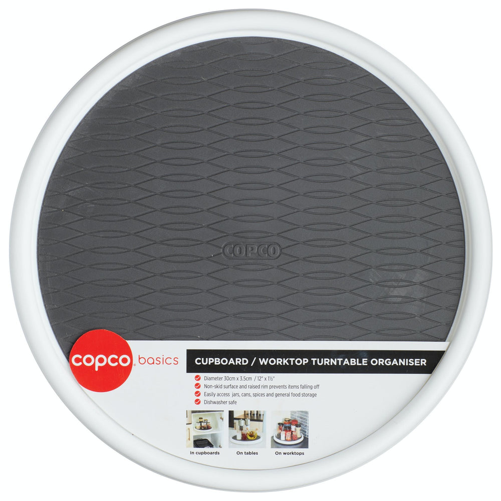 Copco Large White Lazy Susan Food Storage Solution