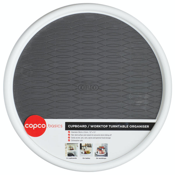 Copco Large White Lazy Susan Food Storage Solution image 3