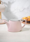 London Pottery Oval Teapot Satin Pink image 2