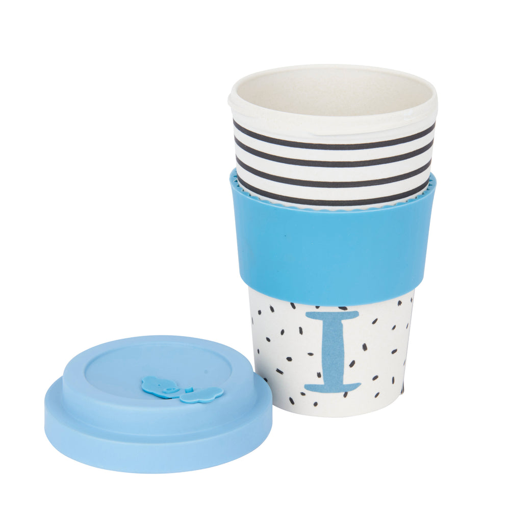 KitchenCraft 410ml Bamboo A to Z Letter 