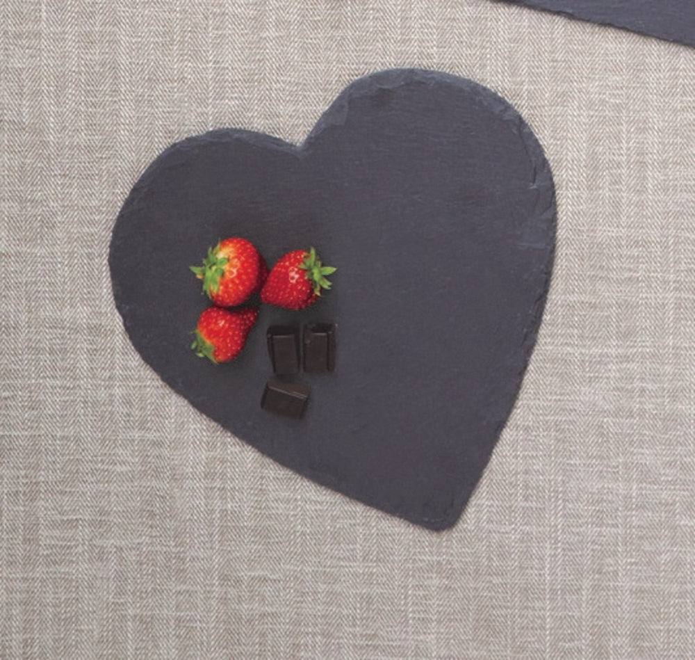 Artesà Appetiser Slate Heart Shaped Serving Platter