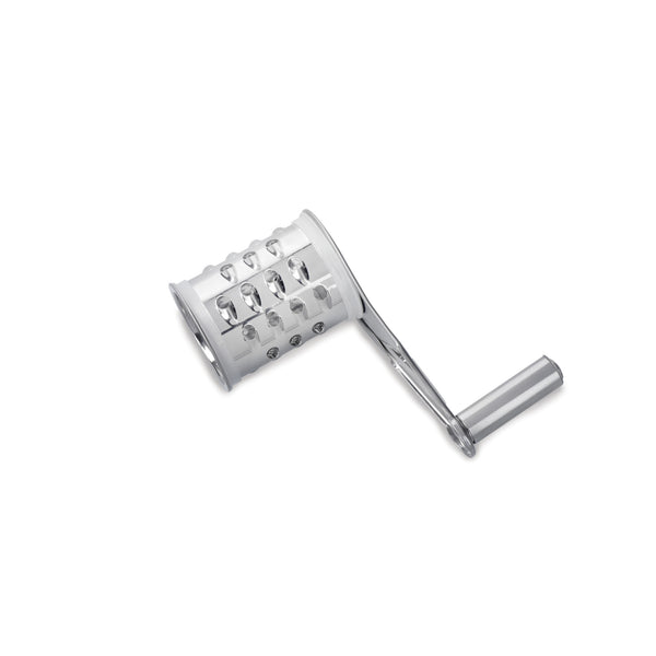 KitchenCraft Stainless Steel Rotary Grater With Three Drums image 4
