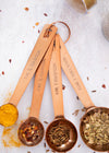 MasterClass Copper Finish Measuring Spoon Set image 9