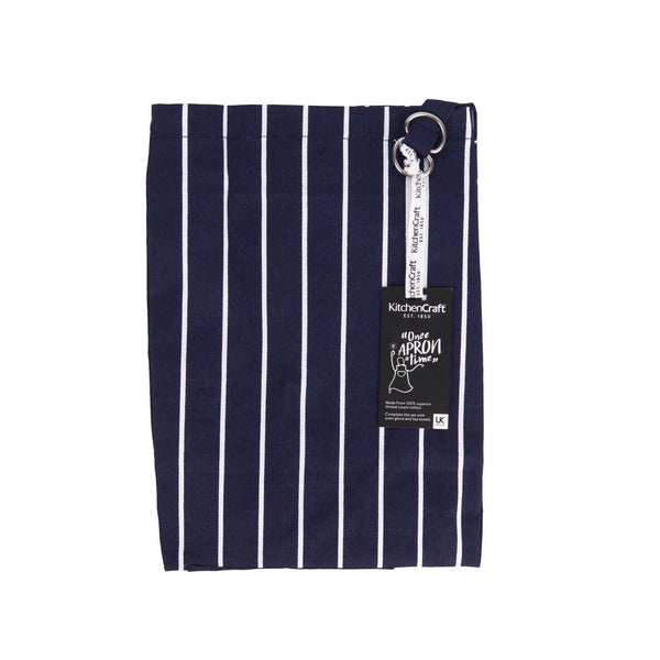 KitchenCraft Blue Butcher's Stripe Apron image 3