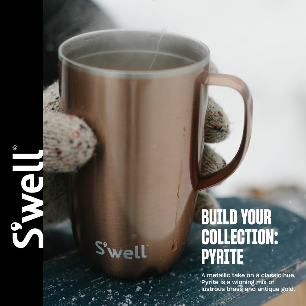 S'well Pyrite Tumbler with Lid, 530ml