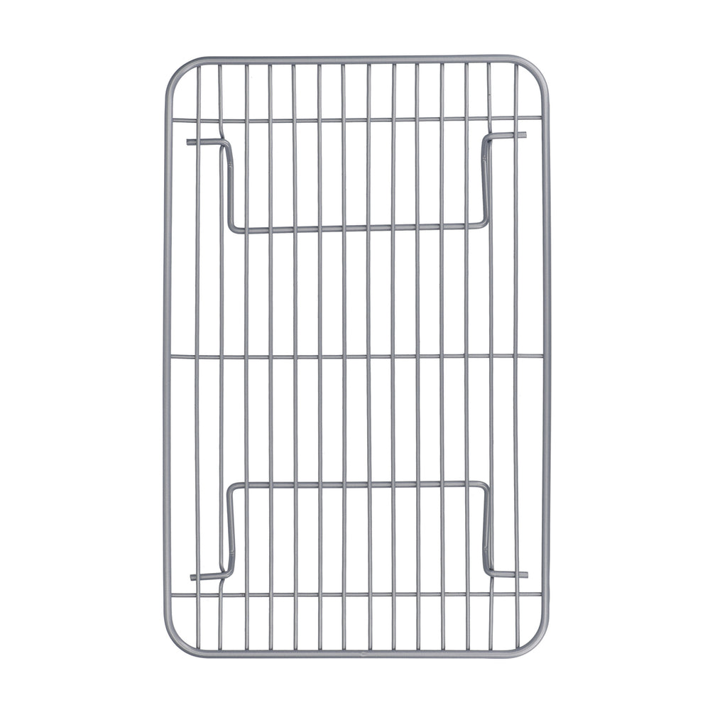 MasterClass Smart Ceramic Non-Stick Roasting / Cooling Rack with Folding Legs, Carbon Steel - Grey