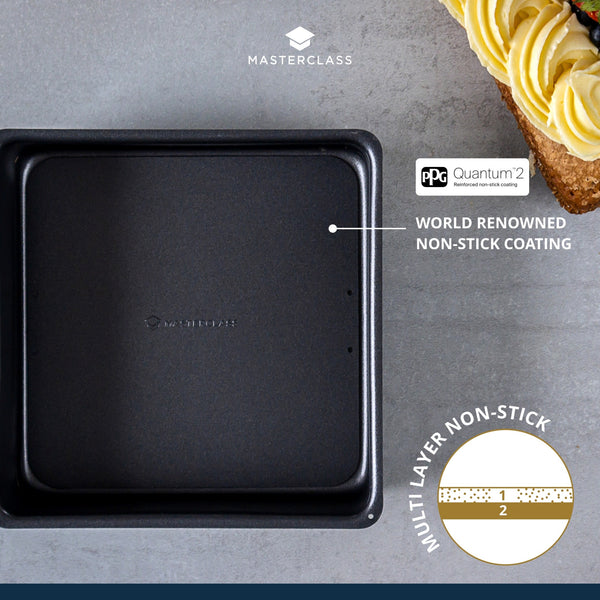 MasterClass Non-Stick Loose Base Deep Cake Pan, 20cm image 11