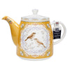 London Pottery Bell-Shaped Teapot with Infuser for Loose Tea - 1 L, Bird
