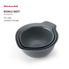 KitchenAid 3pc Nesting Mixing Bowl Set - Charcoal Grey image 11