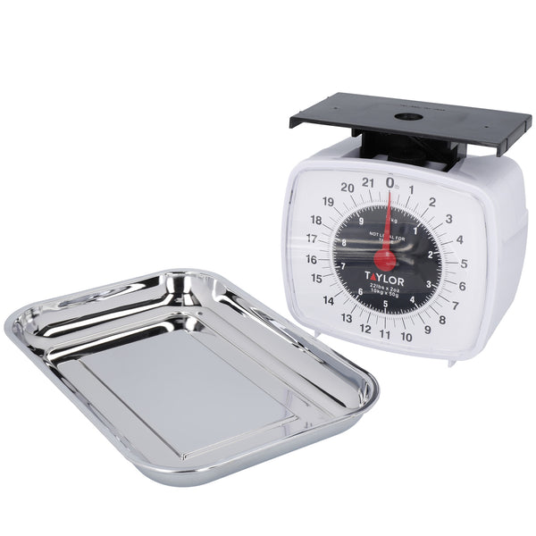 Taylor High Capacity Food Scale, 10kg, White image 3