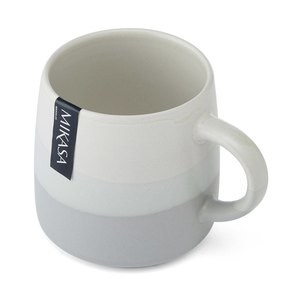 Mikasa Grey Reactive Glaze Mug, 400ML
