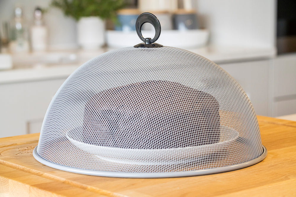 KitchenCraft Round 35cm Metal Mesh Food Cover