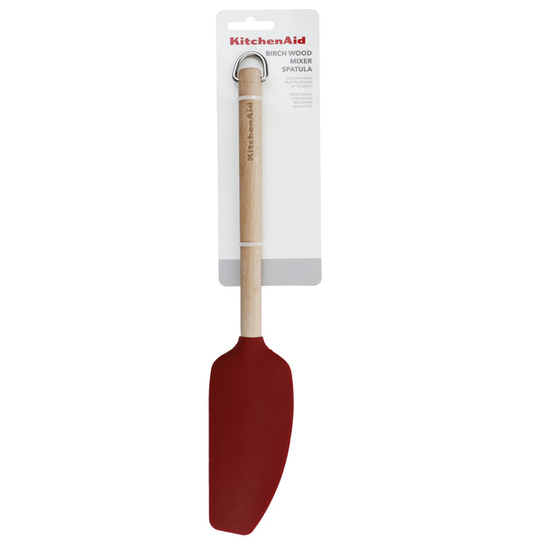 KitchenAid Birchwood Classic Mixer Spatula - Empire Red image 4