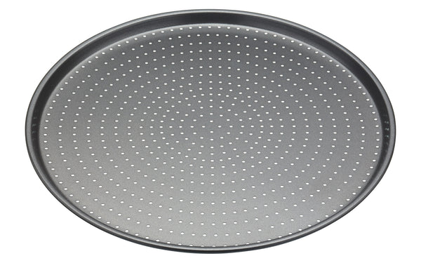 2pc Crusty Bake Non-Stick Baking Tray Set with 32cm Pizza Crisper and 39cm Baguette Tray image 3