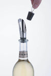 BarCraft Stainless Steel Wine Pourer with Stopper image 2