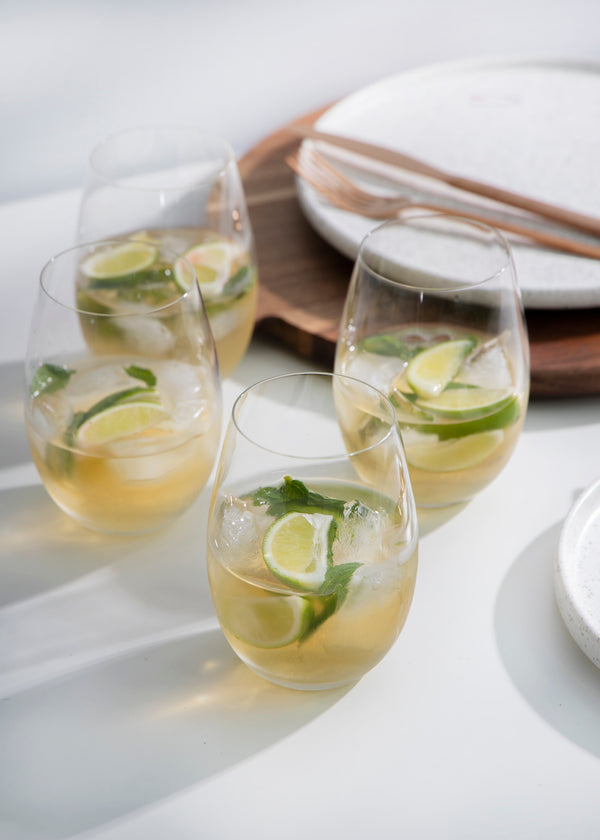 Mikasa Julie Set Of 4 19.75Oz Stemless Wine Glasses image 7