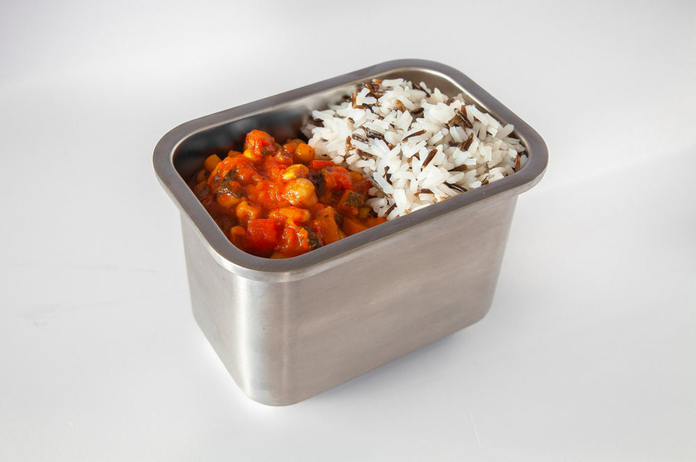 MasterClass All-in-One 1000ml Stainless Steel Container with Lid, Microwave Safe