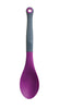 Colourworks Brights Set with Kitchen Spoon, Slotted Spoon and "The Swip" - Purple