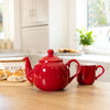 London Pottery Farmhouse 4 Cup Teapot Red image 5