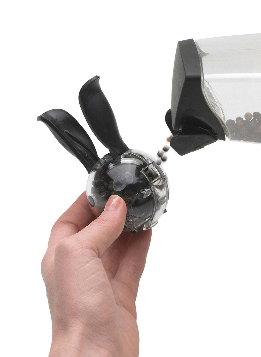 Chef'n Mini Magnetic PepperBall Salt and Pepper Grinder