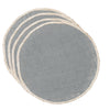 Creative Tops Round Jute Placemats, Set of 4, Grey, 34 cm image 10