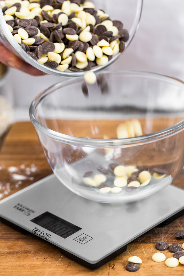 Taylor Pro Compact Digital Kitchen Scales with Touchless Tare in Gift Box, Glass / Plastic - Silver image 2