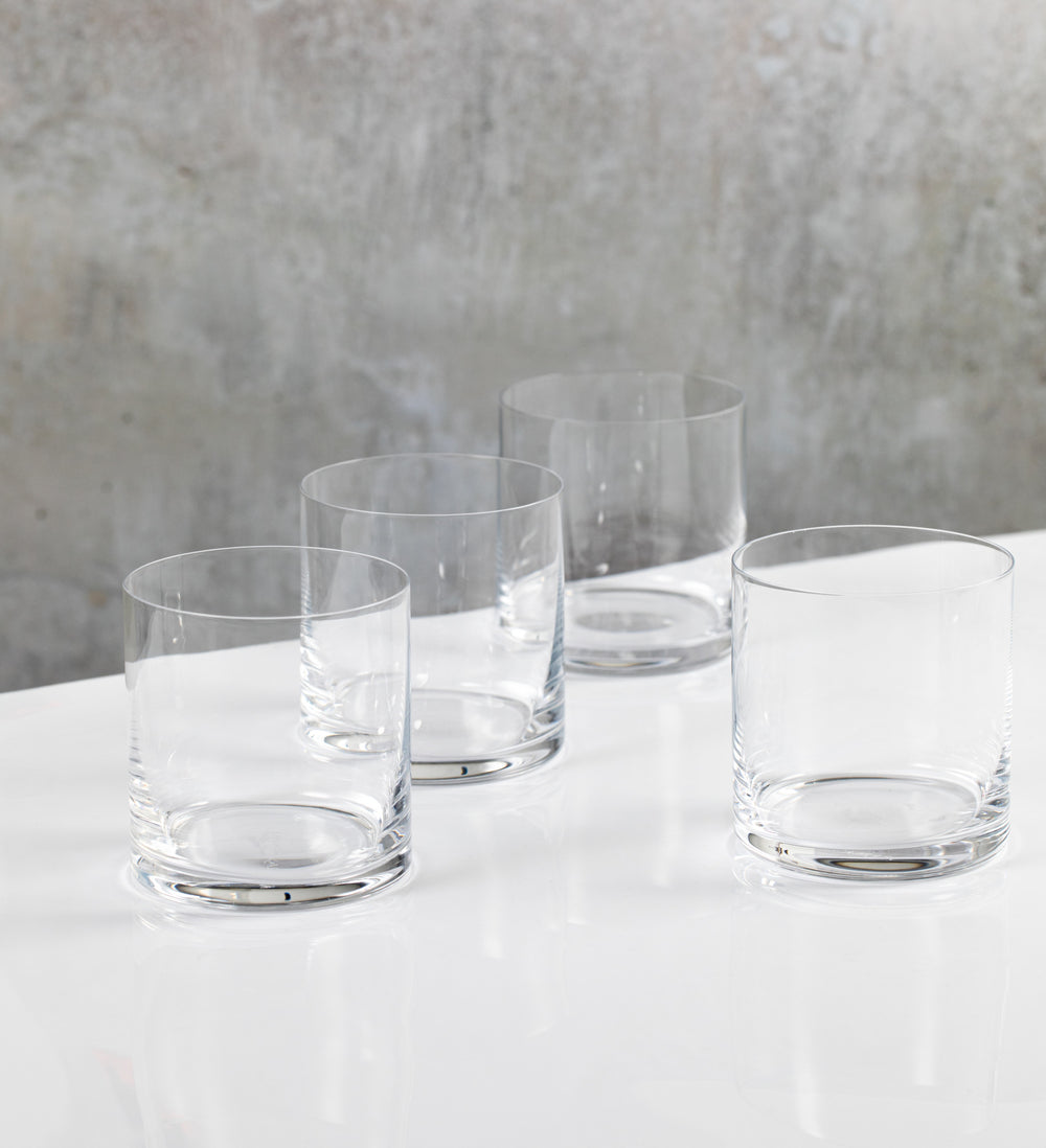 Mikasa Julie Set Of 4 15Oz Double Old Fashioned Drinking Glasses