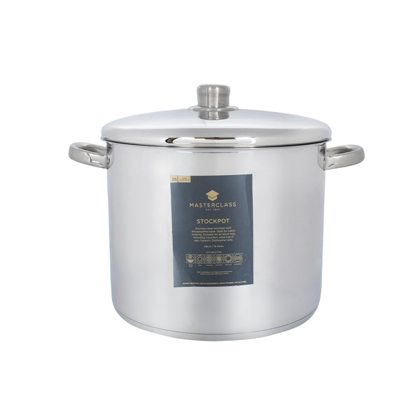 MasterClass Stainless Steel 14 Litre Stockpot image 3