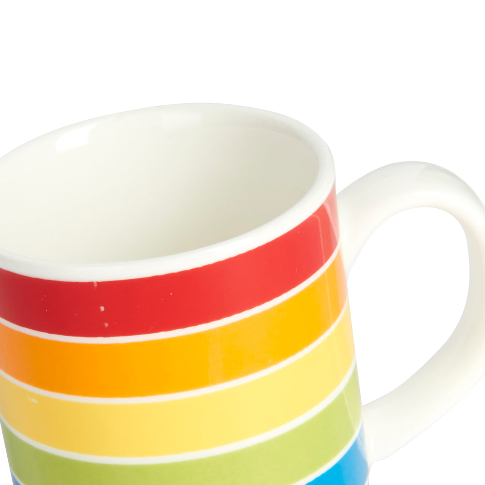 KitchenCraft 80ml Porcelain Rainbow Espresso Cup