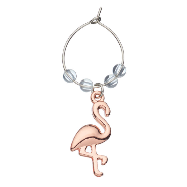 BarCraft Tropical Pineapple & Flamingo Wine Charms image 8