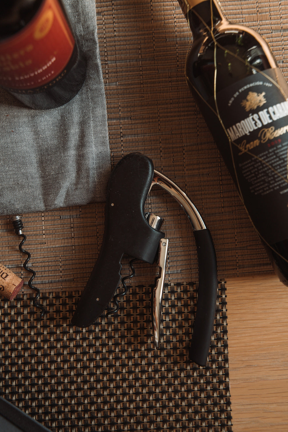 BarCraft Lever-Arm Power Arc Corkscrew