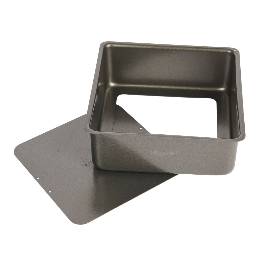 MasterClass Non-Stick Loose Base Deep Cake Pan, 15cm