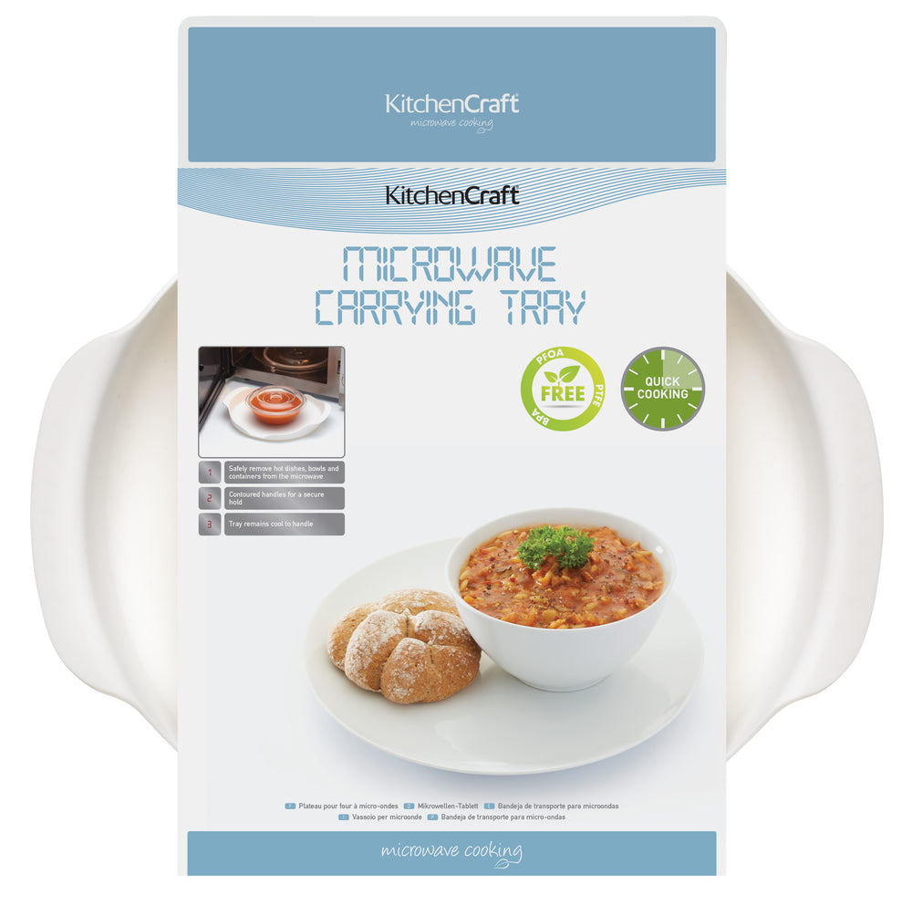 KitchenCraft Microwave Carrying Tray