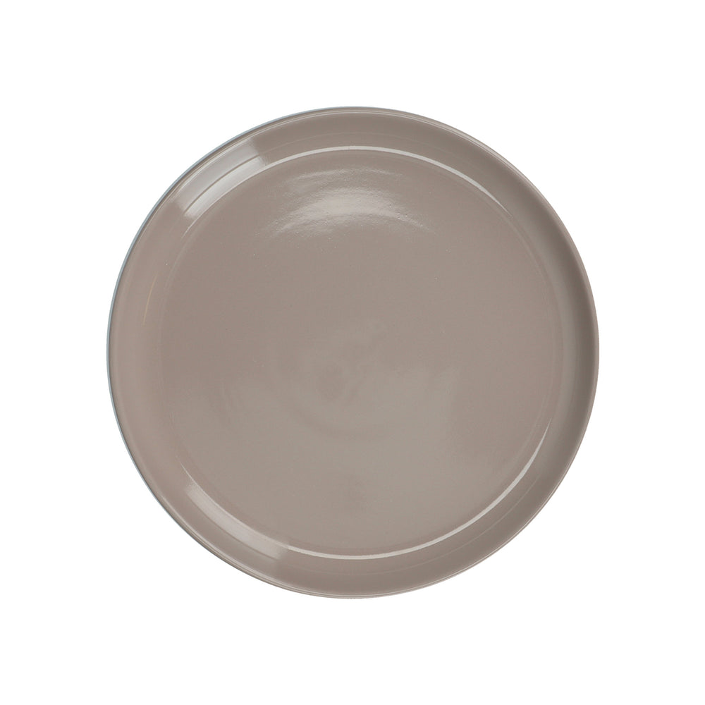 16pc Multi-Coloured Ceramic Dining Set with 4x Dinner Plates, 4x Side Plates, 4x Cereal Bowls and 4x 440ml Mugs - Serenity