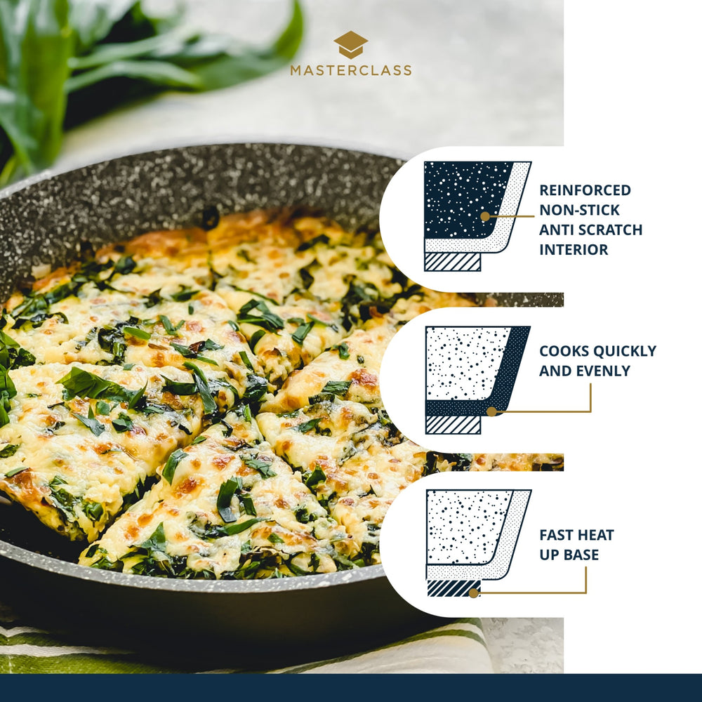 MasterClass Cast Aluminium Fry Pan, 26cm