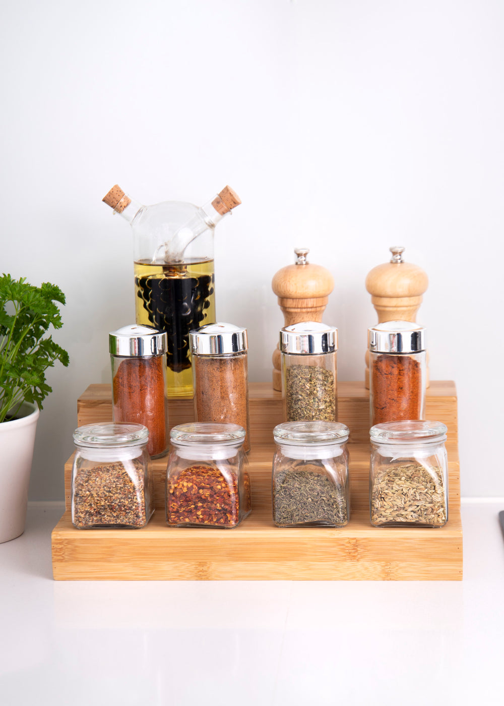 Copco Bamboo 3-Tier Shelf Organiser