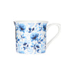 KitchenCraft Fluted China Blue Rose Mug image 3