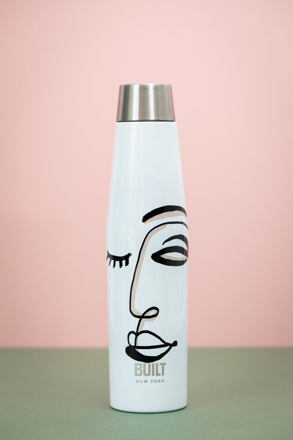 BUILT Apex 540ml Insulated Water Bottle, BPA-Free 18/8 Stainless Steel - 'Belle Vie' image 5