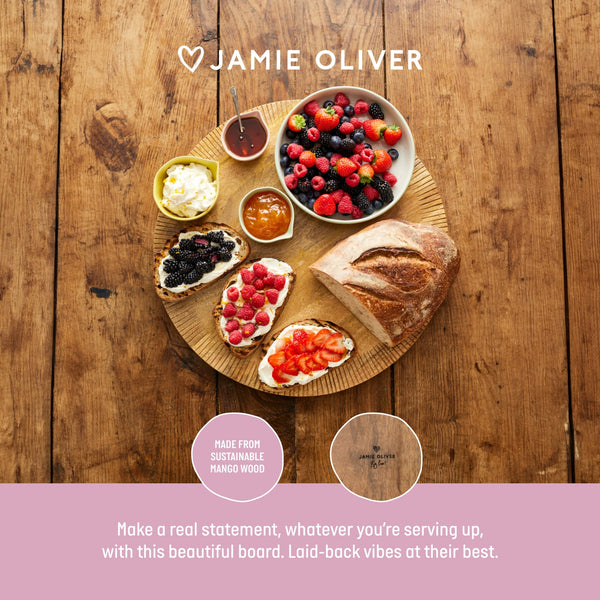 Jamie Oliver Big Love 'All-Rounder' Serving Board, Mango Wood, 48cm image 8
