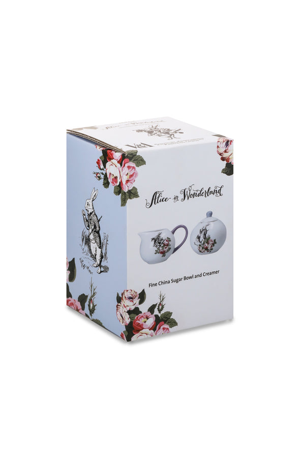 Mikasa and the V&A Alice In Wonderland Bone China Sugar Bowl And Creamer, 200ml image 4