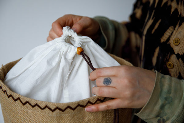 Natural Elements Hessian Eco-Friendly Bread Bag image 5