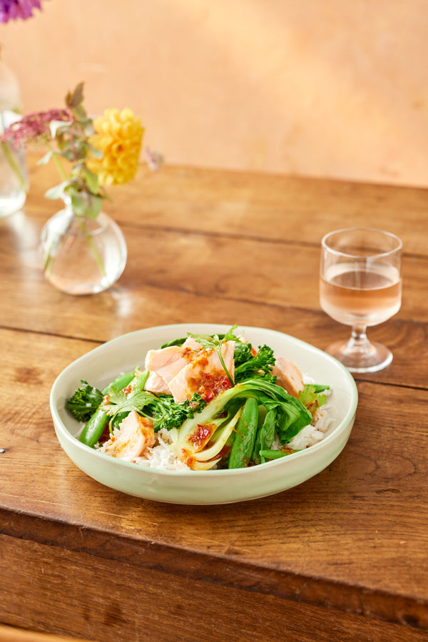 Jamie Oliver Big Love Dishy Bowls, Stoneware, Set of 4, Green, 22cm image 11