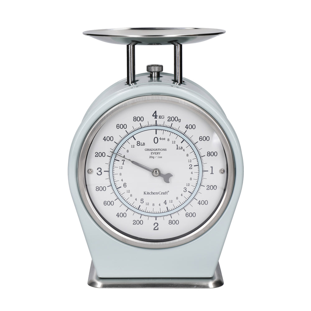 Living Nostalgia Vintage Blue Mechanical Scales